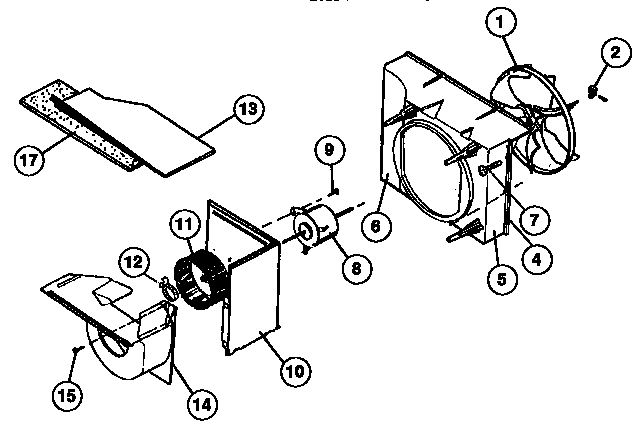 Air system handling parts