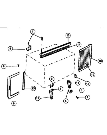 Window mounting parts