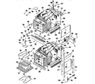 Kenmore 9114842993 electric built-in double oven diagram