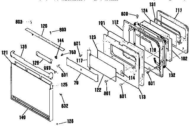 Door section