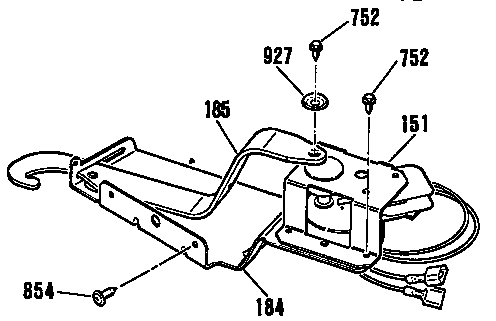 Door lock section