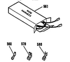 Kenmore 9114842993 wire harness and components diagram