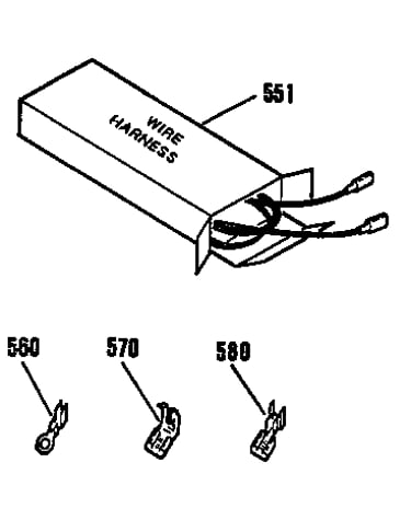 Wire harness and components