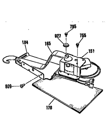 Door lock section