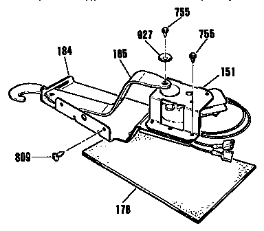 Door lock section