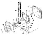 Kenmore 9114552192 blower section diagram