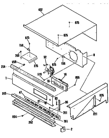 Control panel section