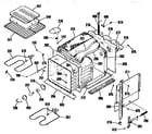 Kenmore 9114742593 body section diagram