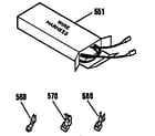 Kenmore 9114742593 wire harness and components diagram