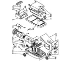 Kenmore 1162945982 vacuum cleaner parts diagram