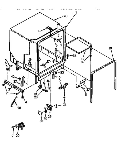 Tub assembly parts