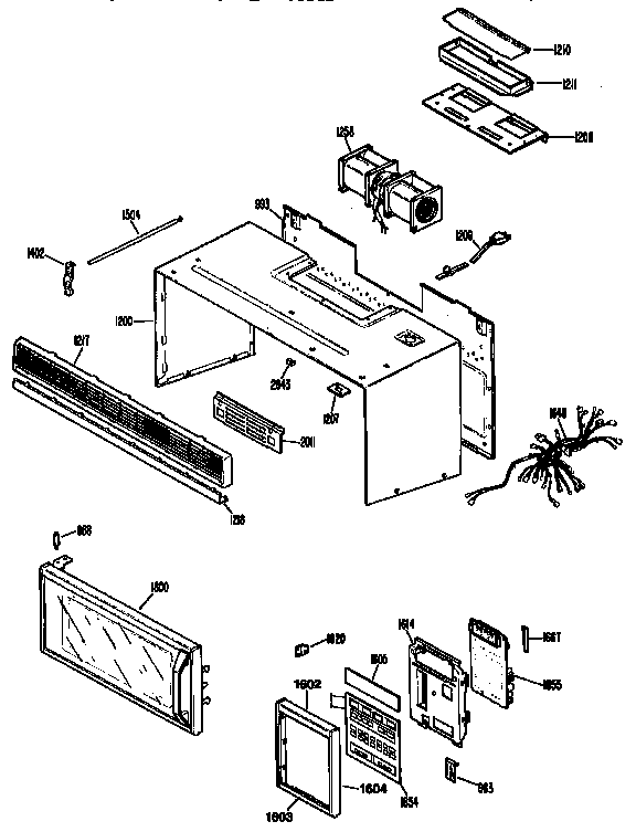 COVER/DOOR AND CONTROL PANEL