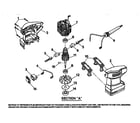 Craftsman 315277010 field and armature assembly diagram