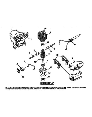 Field and armature assembly