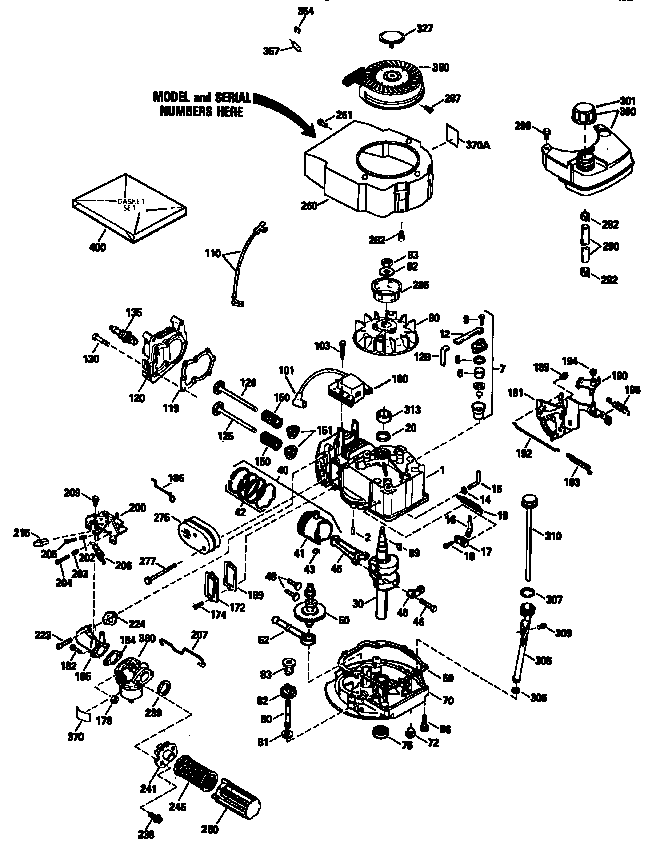 CRAFTSMAN 4-CYCLE ENGINE