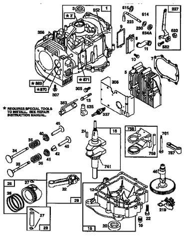 Repair parts