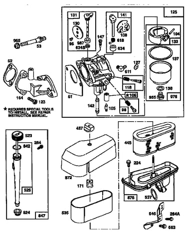 Repair parts