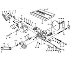 Craftsman 113298722 motor base assembly diagram