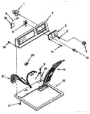 Top and console parts
