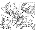 Kenmore 11097520100 bulkhead parts diagram