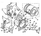 Kenmore 11097510100 bulkhead parts diagram