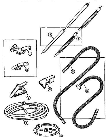 Bissell carpet machine universal parts