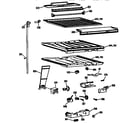 Kenmore 3639632784 compartment separator parts diagram