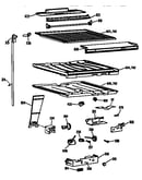 Compartment separator parts