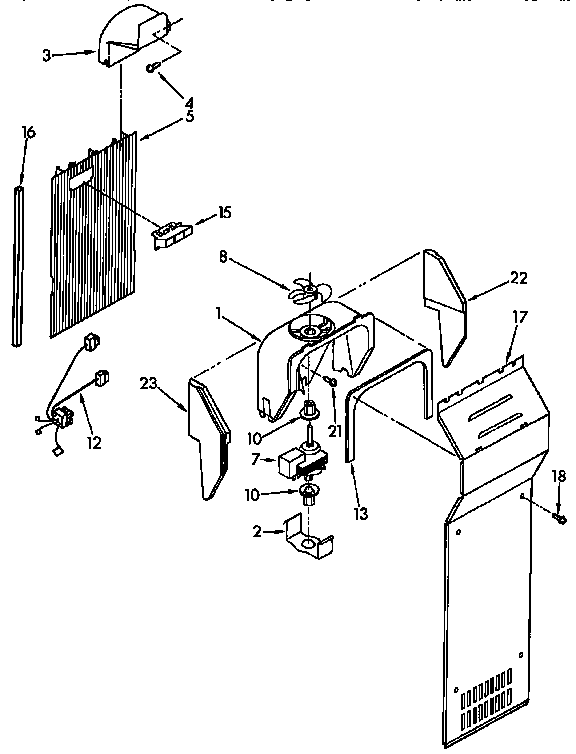 Air flow parts