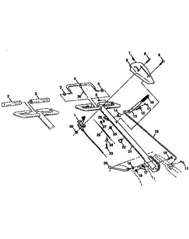 Repair parts, handles
