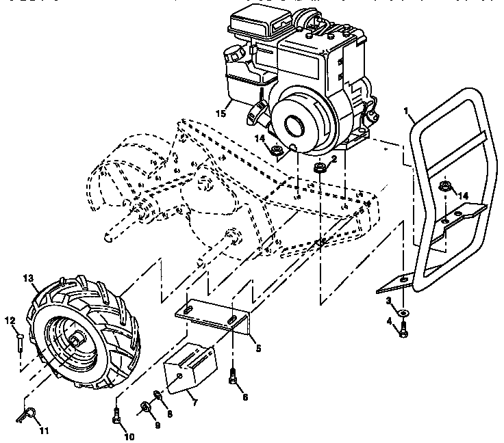 REPAIR PARTS, MAINFRAME, RIGHT SIDE