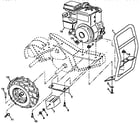 Craftsman 917298561 repair parts, mainframe, right side diagram
