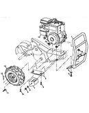 Repair parts, mainframe, right side