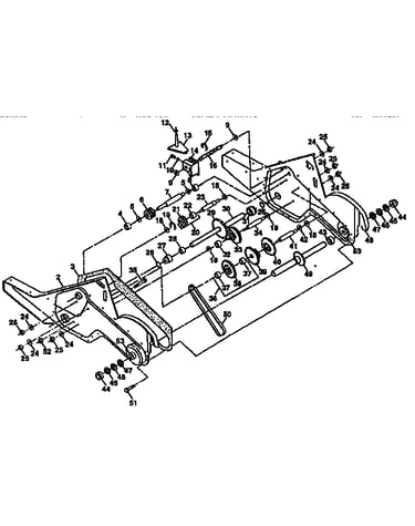 Repair parts, transmission