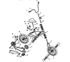 Murray 4-6960X1 boy's 16" parkcycle diagram