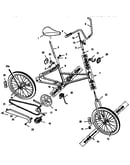 Girl's 20" bmx
