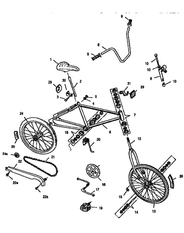 Boy's 20" bmx
