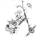 Murray 4-6971X1 girl's parkcycle diagram