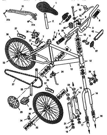 Boy's 20" bmx