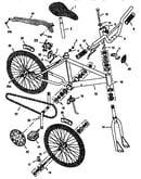 Boy's 20" bmx