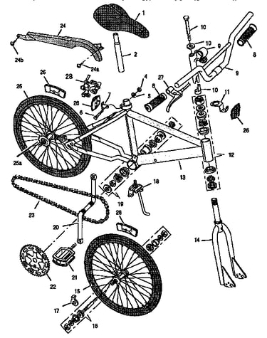 Boy's 20" bmx