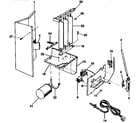 Kenmore 2539741590 electrical system and unit parts diagram
