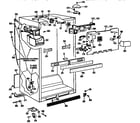 Kenmore 3639735757 cabinet parts diagram