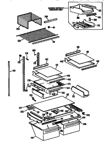 Shelf parts