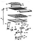 Compartment separator parts