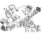 Craftsman 917378591 craftsman 22" rotary lawnmower diagram