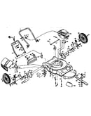 Craftsman 22" rotary lawnmower