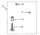 Kenmore 11091550100 miscellaneous parts diagram
