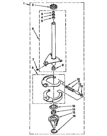 Brake and drive tube parts