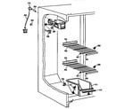 Kenmore 3639532721 freezer section diagram